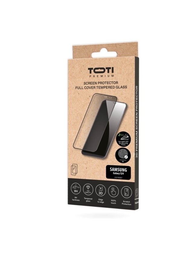 Telefono apsauginis stiklas Toti Galaxy S24/S25, 9H