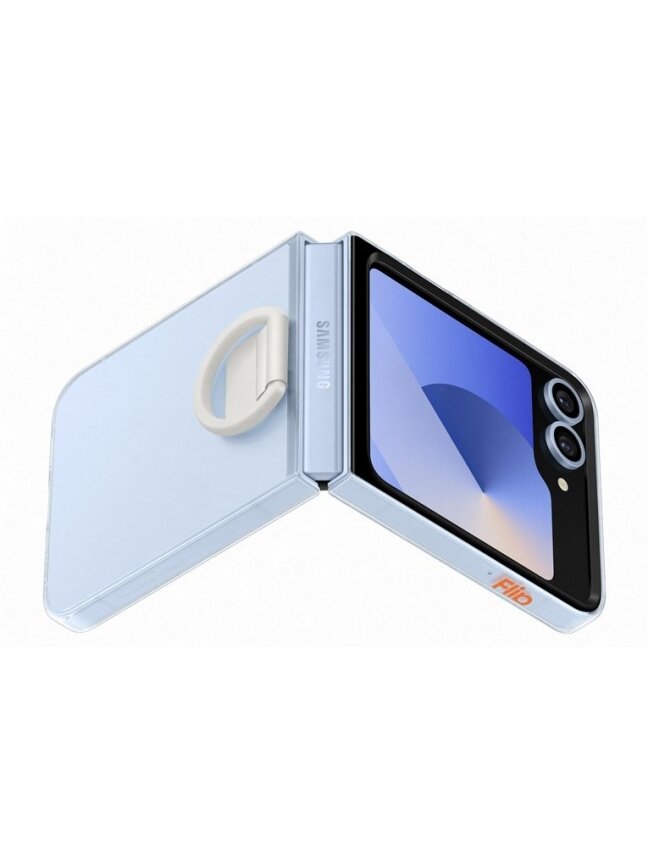 Telefono dėklas Samsung Galaxy Flip 6, skaidri 2 Telefono dėklas Samsung Galaxy Flip 6, skaidri 2