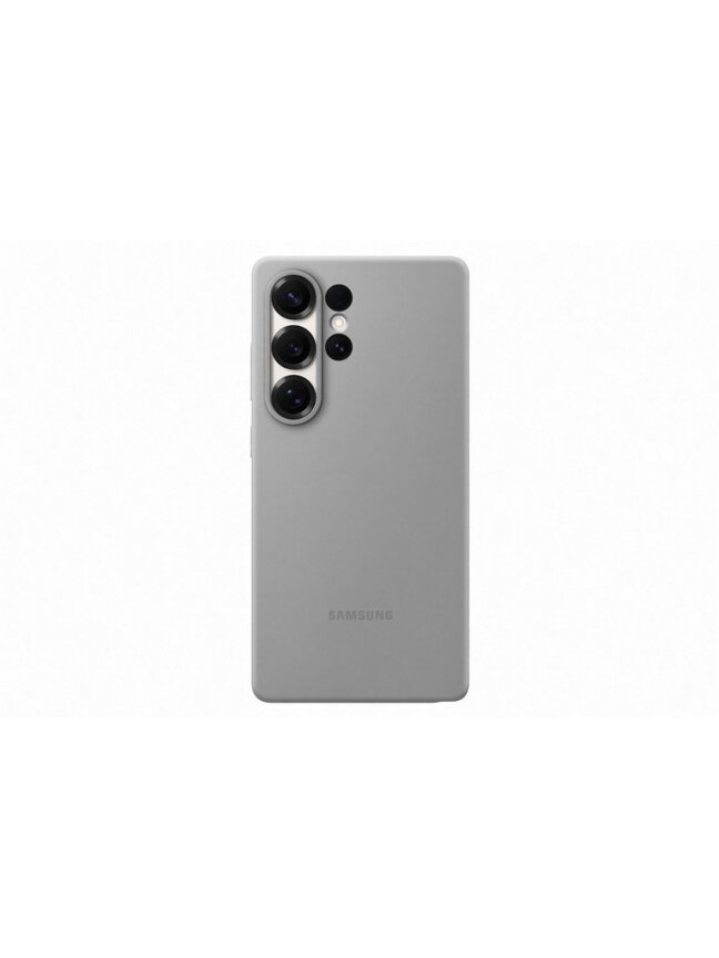 Telefono dėklas Samsung Silicone, Galaxy S25 Ultra, pilka