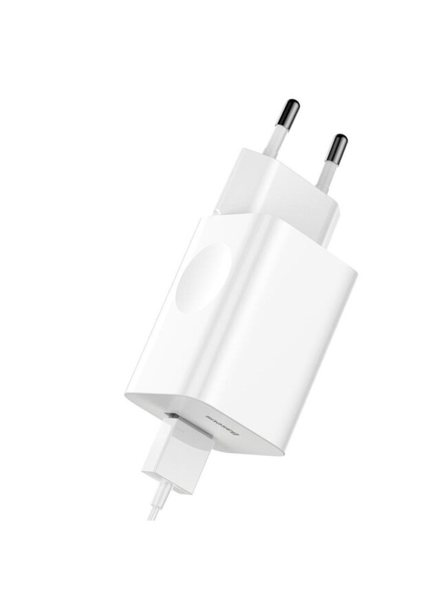 Telefono įkroviklis Baseus CCALL-BX02, USB 3.0 balta, 24 W 2 Telefono įkroviklis Baseus CCALL-BX02, USB 3.0 balta, 24 W 2