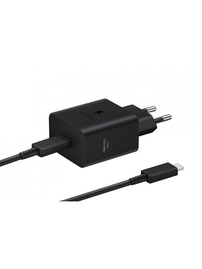 Telefono įkroviklis Samsung EP-T4511XBEGEU, 1xUSB Type C 45W 1 Telefono įkroviklis Samsung EP-T4511XBEGEU, 1xUSB Type C 45W 1