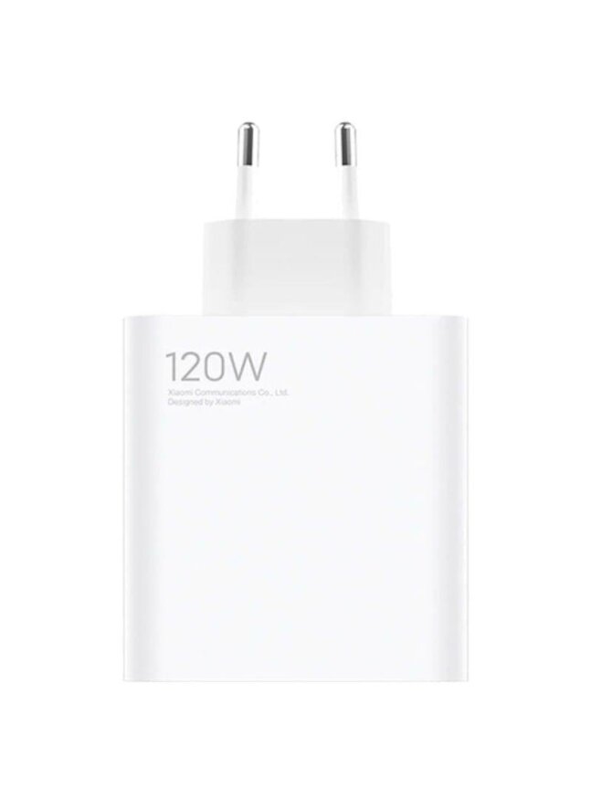 Telefono įkroviklis Xiaomi USB, USB, balta, 120 W Telefono įkroviklis Xiaomi USB, USB, balta, 120 W