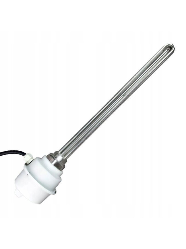 Tenas vandens šildytuvams Galmet, srieginis, 4.5kW 1 1/2" 400V 400mm Tenas vandens šildytuvams Galmet, srieginis, 4.5kW 1 1/2" 400V 400mm