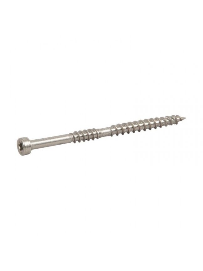 Terasų medsraigčiai Essve, 4.8 x 75 mm, A2, TX20, 250 vnt. Terasų medsraigčiai Essve, 4.8 x 75 mm, A2, TX20, 250 vnt.
