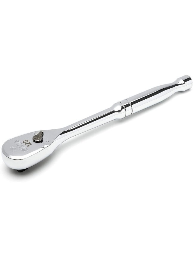 ⬡ Terkšlė su greituoju atleidimu 3/8" (ovali galva, metalinė rankena), 60 dantukų 120P (ST12974, SATA) ⬡ Terkšlė su greituoju atleidimu 3/8" (ovali galva, metalinė rankena), 60 dantukų 120P (ST12974, SATA)