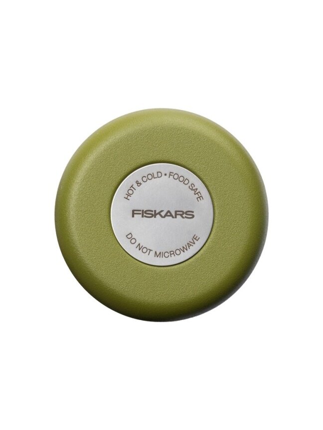 Termopuodelis Fiskars on-the-go, 0.5 l, žalia 1 Termopuodelis Fiskars on-the-go, 0.5 l, žalia 1