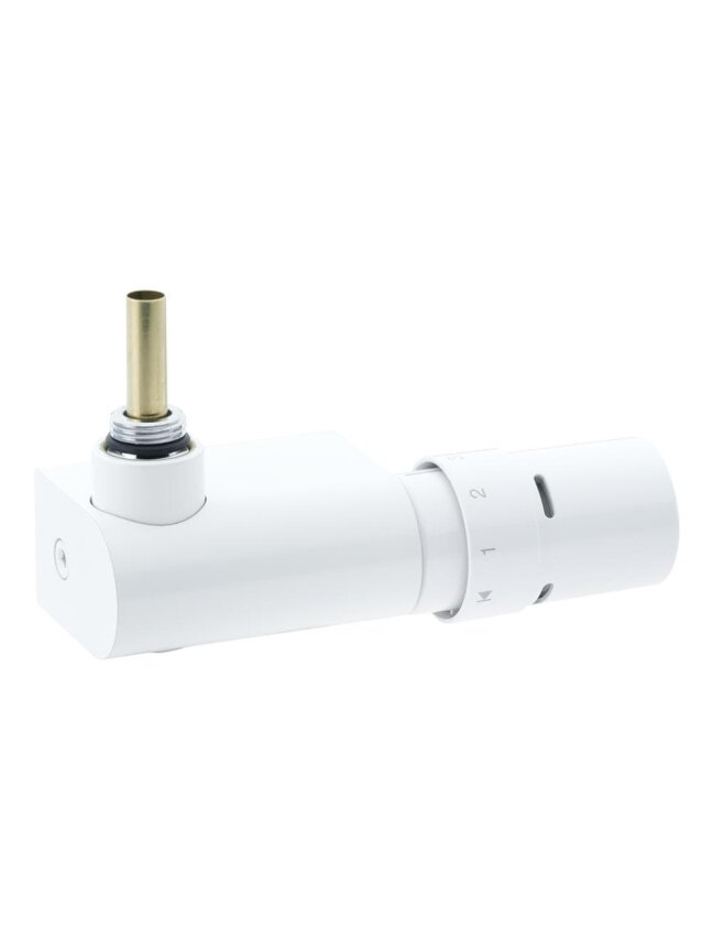 Termostatinis elementas Danfoss VHX, RTX Mono kampinis, baltas