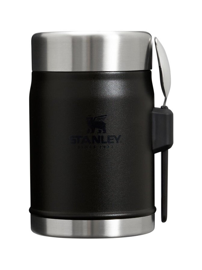 Termosas maistui Stanley The Legendary, 0.4 l, juoda Termosas maistui Stanley The Legendary, 0.4 l, juoda