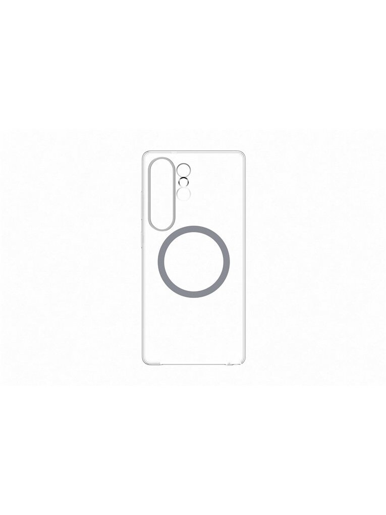 Telefono dėklas Samsung Magnet, Galaxy S25 Ultra, skaidri