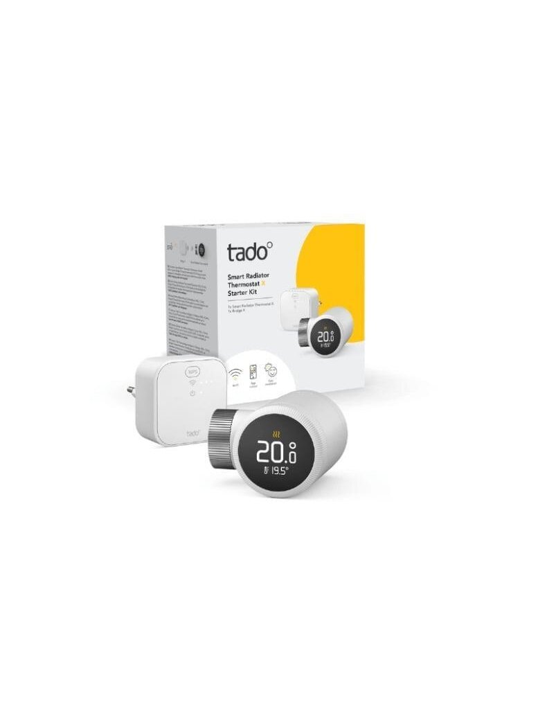 Termostatinė galvutė Tado Smart X – Starter Kit Termostatinė galvutė Tado Smart X – Starter Kit