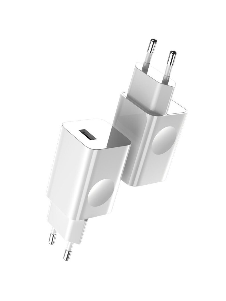 Telefono įkroviklis Baseus CCALL-BX02, USB 3.0 balta, 24 W 1