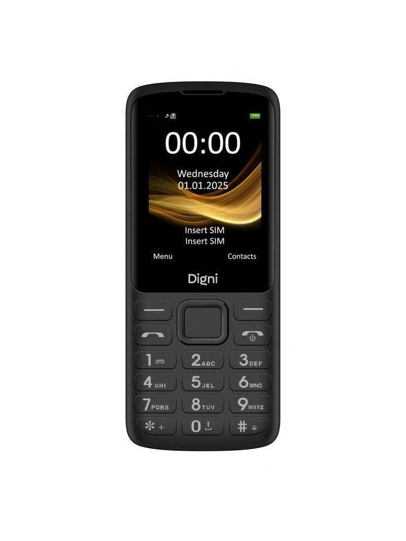 Telefonas eStar Digni 244 4G DS juodas Telefonas eStar Digni 244 4G DS juodas