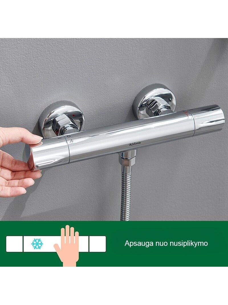 Termostatinis dušo maišytuvas KELLERIA 3921 1W 4 Termostatinis dušo maišytuvas KELLERIA 3921 1W 4