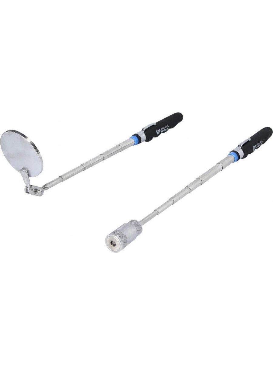 Teleskopinis veidrodis D52mm ir magnetas 2kg, ilgis 620mm, Brilliant Tools Teleskopinis veidrodis D52mm ir magnetas 2kg, ilgis 620mm, Brilliant Tools