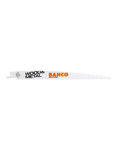 Tiesinio pjūklo geležtės Bahco 6TPI 228x1.3mm, 2 vnt.