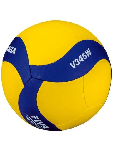 Tiklinio Kamuolys "Mikasa" Geltonas V345W Tiklinio Kamuolys "Mikasa" Geltonas V345W