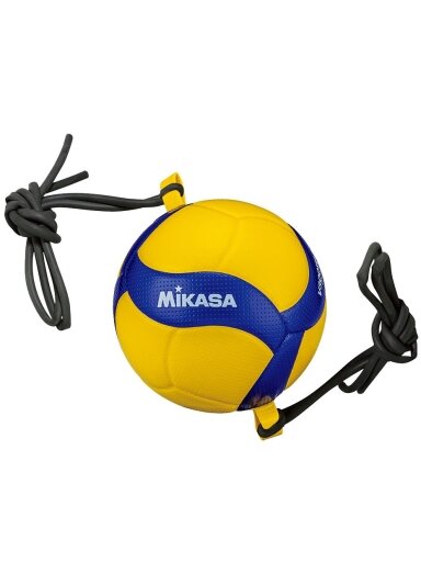 Tinklinio Kamuolys Mikasa V300W-AT-TR Su Gumomis Geltonai Mėlyna Tinklinio Kamuolys Mikasa V300W-AT-TR Su Gumomis Geltonai Mėlyna