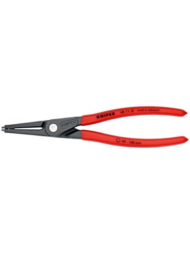 ⬡ Tikslios replės žiedams. Vidinės 225 mm (Ø40-100 mm) KNIPEX (4811J3, KNIPEX) ⬡ Tikslios replės žiedams. Vidinės 225 mm (Ø40-100 mm) KNIPEX (4811J3, KNIPEX)