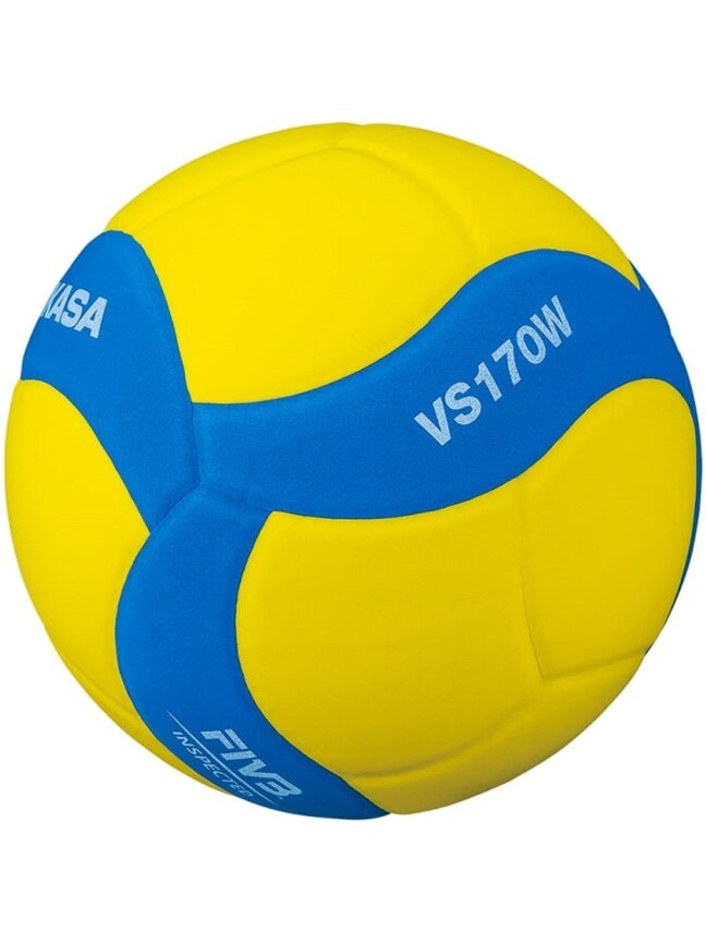 Tinklinio Kamuolys Mikasa VS170W Geltonai Mėlynas 1 Tinklinio Kamuolys Mikasa VS170W Geltonai Mėlynas 1