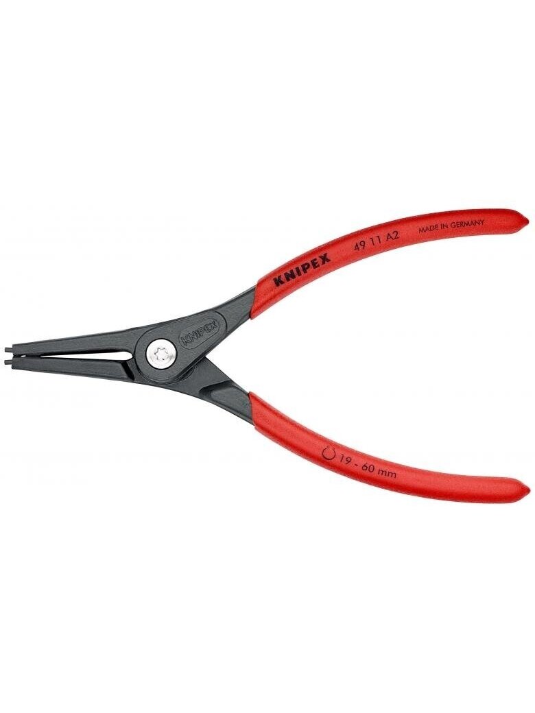 ⬡ Tikslios replės žiedams. Išorinės 180 mm (Ø19-60 mm) KNIPEX (4911A2, KNIPEX) ⬡ Tikslios replės žiedams. Išorinės 180 mm (Ø19-60 mm) KNIPEX (4911A2, KNIPEX)