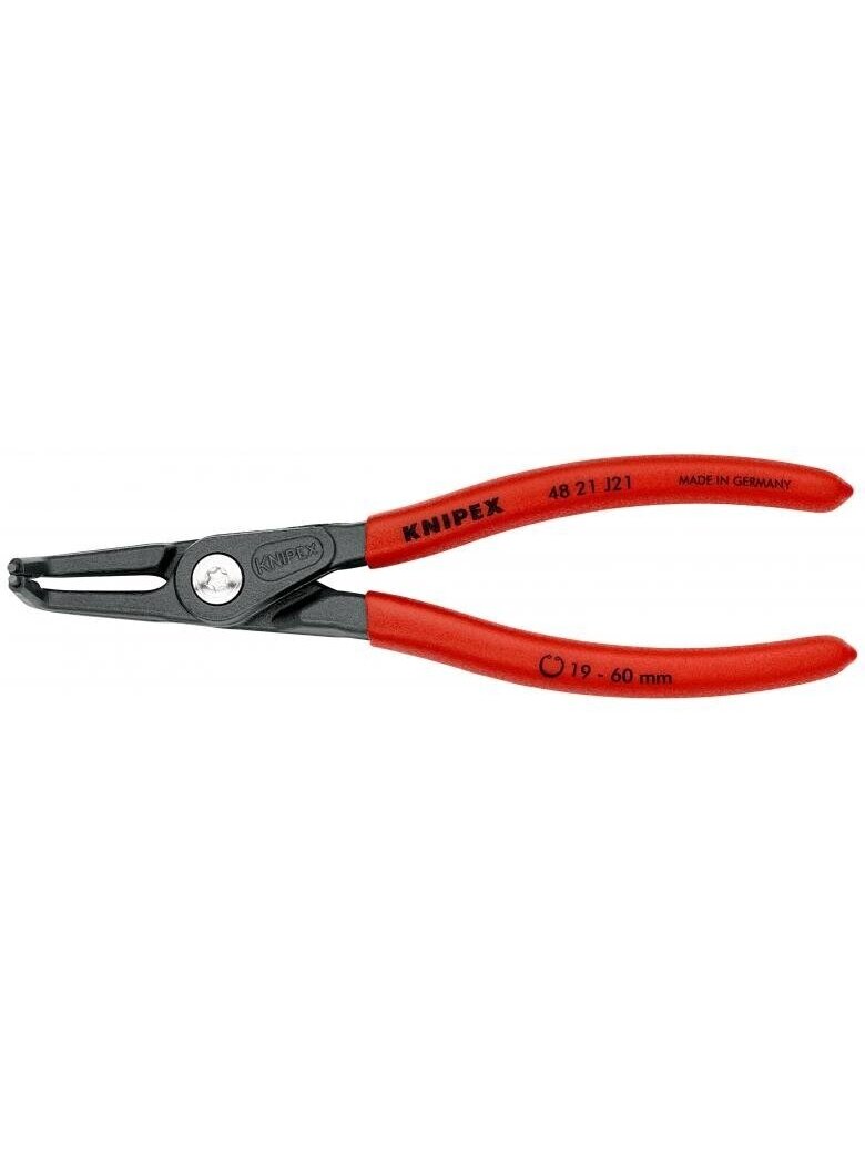 ⬡ Tikslios replės žiedams. Vidinės. Atlenktos 165 mm (Ø19-60 mm) KNIPEX (4821J21, KNIPEX) ⬡ Tikslios replės žiedams. Vidinės. Atlenktos 165 mm (Ø19-60 mm) KNIPEX (4821J21, KNIPEX)