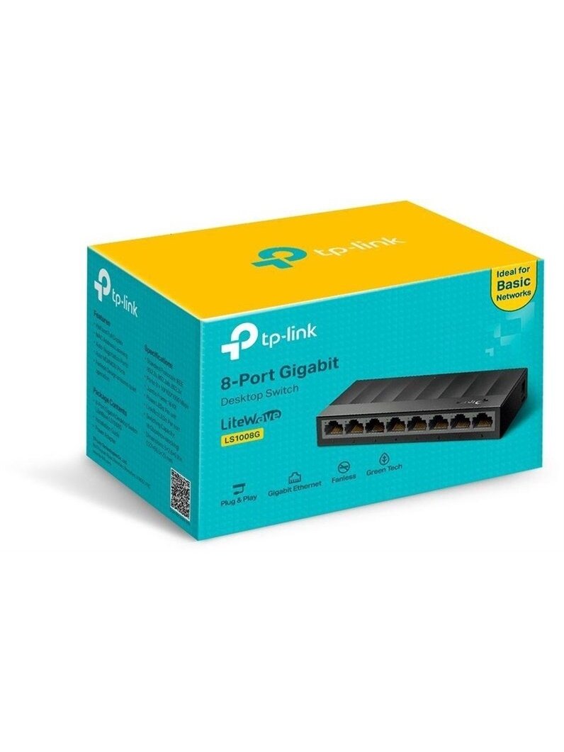 Tinklo šakotuvas TP-Link LS1008G 2 Tinklo šakotuvas TP-Link LS1008G 2