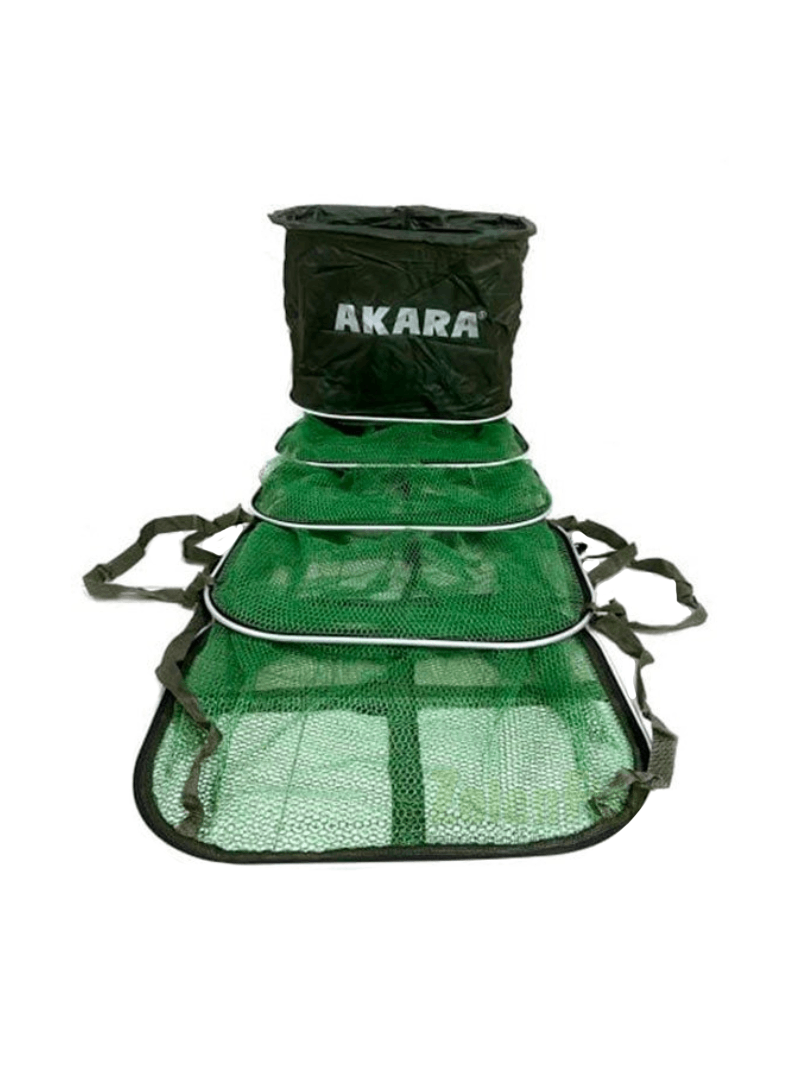 Tinklas Žuvies Laikimui AKARA 4S SR, Dydis 35x45x250, 4 sekcijos 1 Tinklas Žuvies Laikimui AKARA 4S SR, Dydis 35x45x250, 4 sekcijos 1