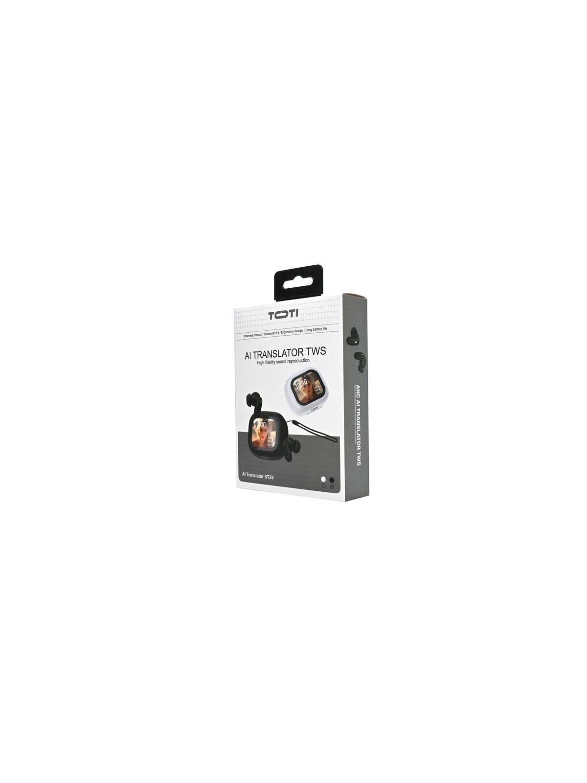 Toti TWS AI Translator ST25, White 2 Toti TWS AI Translator ST25, White 2