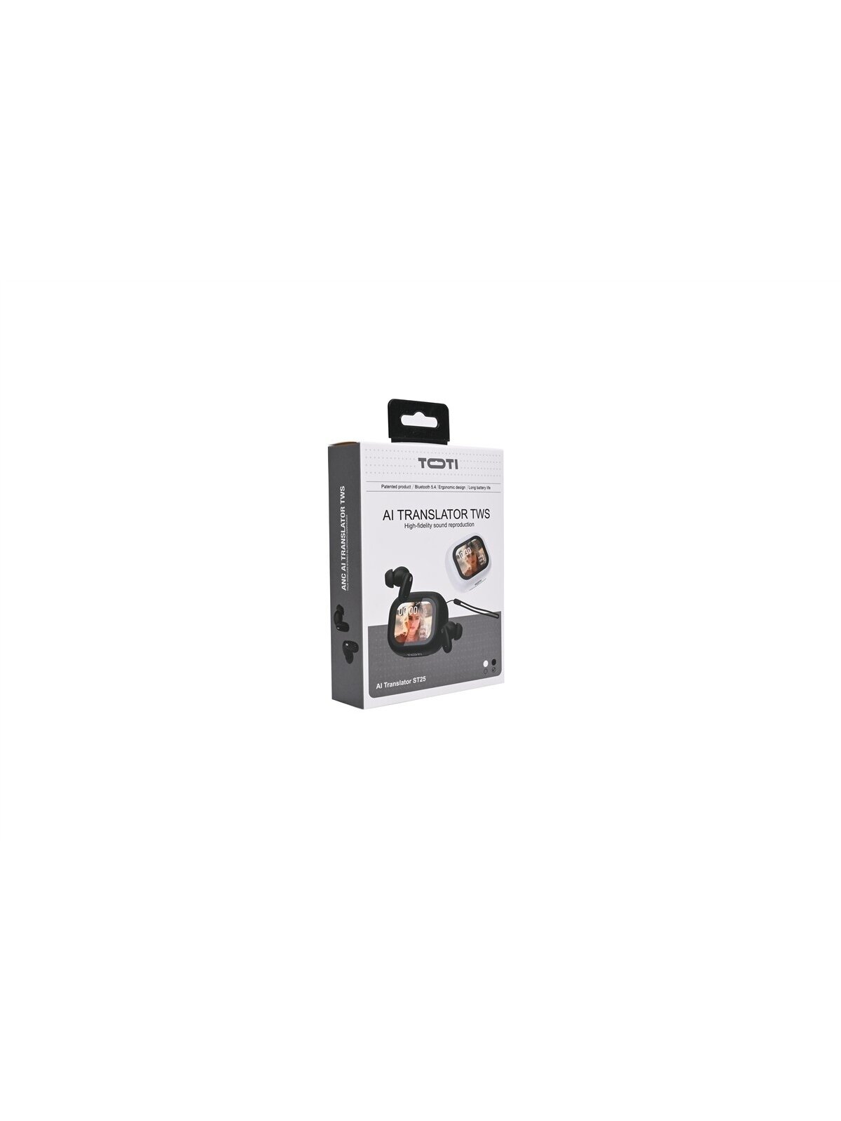 Toti TWS AI Translator ST25, White 8 Toti TWS AI Translator ST25, White 8