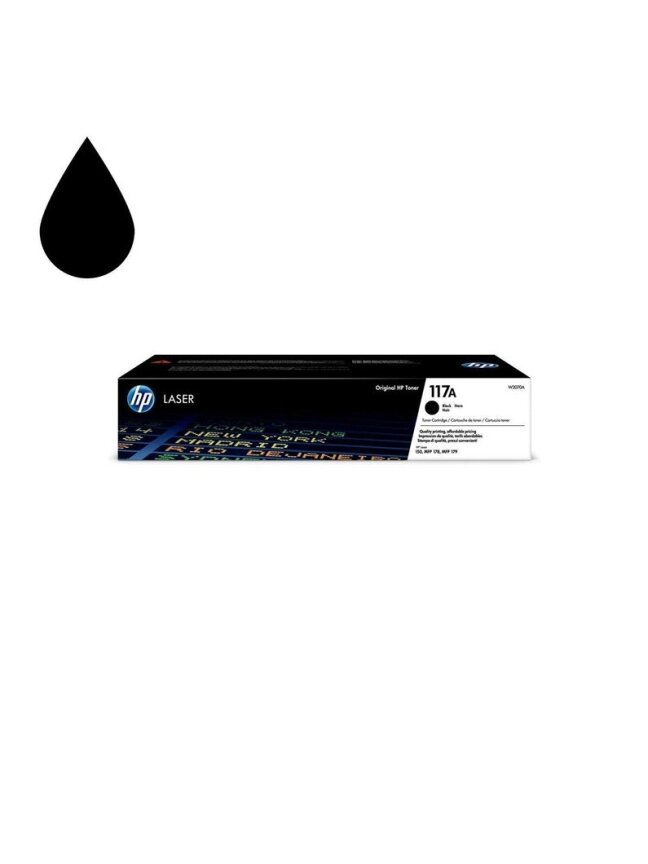Tonerių kasetė HP Laser W2070A, juoda 2 Tonerių kasetė HP Laser W2070A, juoda 2