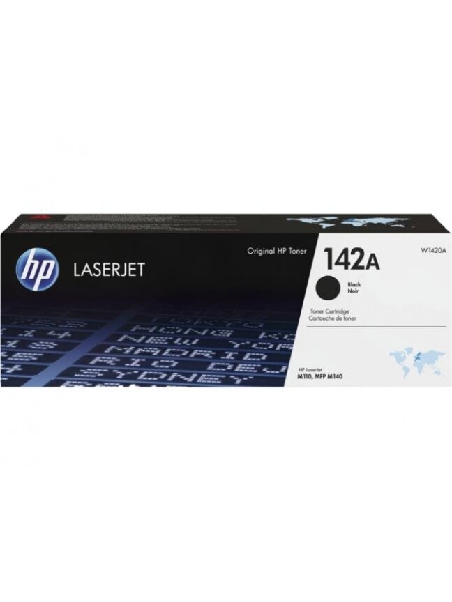 Tonerių kasetė HP W1420A, juoda 1 Tonerių kasetė HP W1420A, juoda 1