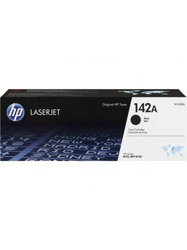 Tonerių kasetė HP W1420A, juoda 2 Tonerių kasetė HP W1420A, juoda 2