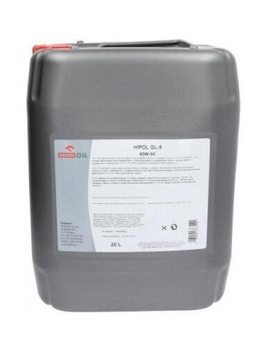 Transmisijos alyva GL-5 80W90 20L, Orlen Oil