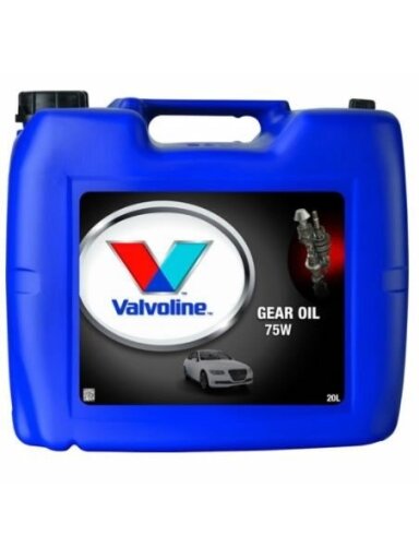 Transmisijos alyva VALVOLINE GEAR OIL GL-4 75W 20L, Valvoline