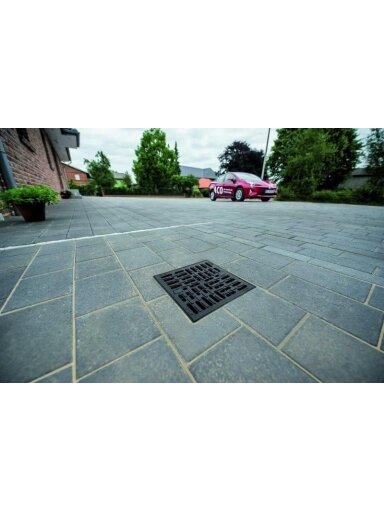 Trapas Aco DN 100 Self XtraPoint 25x25cm B 125, plastikas