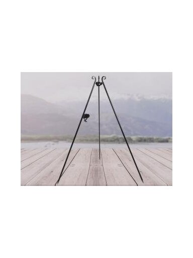 Trikojis stovas su grandine ir gerve Viking Reel Trikojis stovas su grandine ir gerve Viking Reel