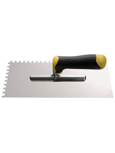 Trintuvė dantyta 280x120mm nerūdijanti HARDY | 6x6mm
