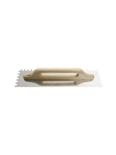 Trintuvė dantyta 480x130mm nerūdijanti HARDY | 8x8mm
