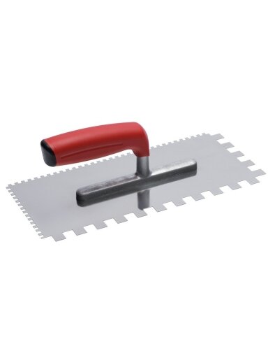 Trintuvė dantyta, dviem skirtingais dydžiais 280x130x0,7mm, nerūdijanti KAUFMANN | E10/E4mm