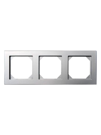Trivietis rėmelis LIREGUS EPSILON, metalo spalvos Trivietis rėmelis LIREGUS EPSILON, metalo spalvos