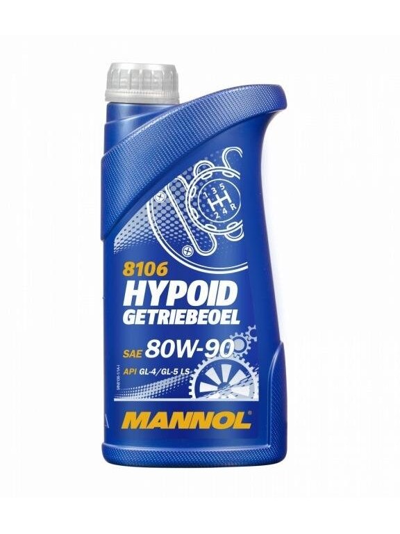 Transmisinis tepalas Mannol GL-5 80w90, 1 l Transmisinis tepalas Mannol GL-5 80w90, 1 l