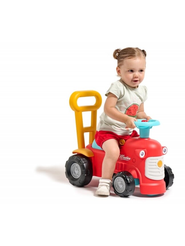 Traktorius Ride-on Red Pusher FALK Maurice nuo 1 metų 5
