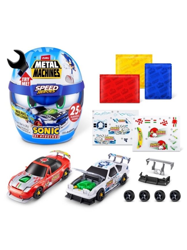Transporto žaislų rinkinys Zuru Metal Machines Sonic 67128