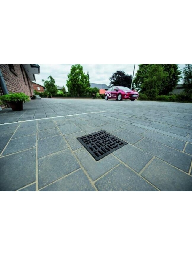 Trapas Aco DN 100 Self XtraPoint 25x25cm B 125, plastikas 1 Trapas Aco DN 100 Self XtraPoint 25x25cm B 125, plastikas 1