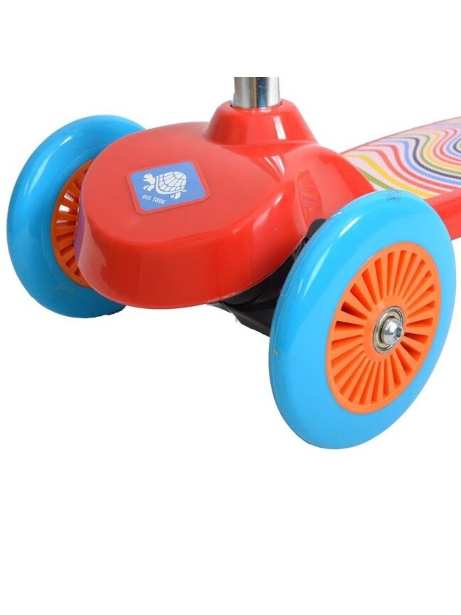 Triratis Paspirtukas Schildkrot Kids Little Raudonas 510392 4