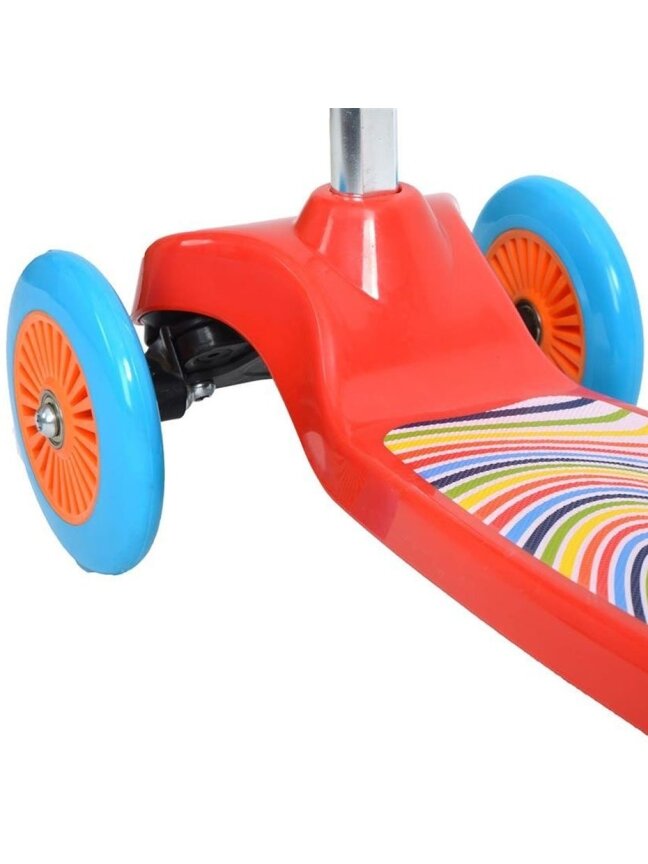 Triratis Paspirtukas Schildkrot Kids Little Raudonas 510392 5