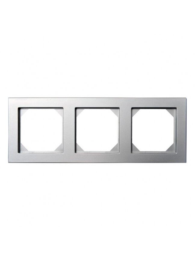 Trivietis rėmelis LIREGUS EPSILON, metalo spalvos Trivietis rėmelis LIREGUS EPSILON, metalo spalvos