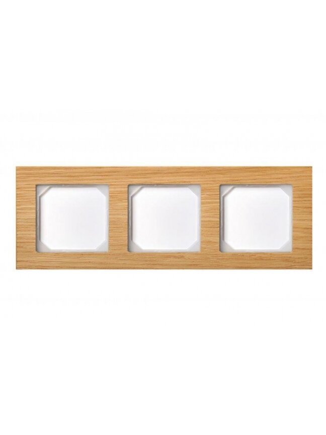 Trivietis rėmelis LIREGUS EPSILON, natūralus ąžuolas