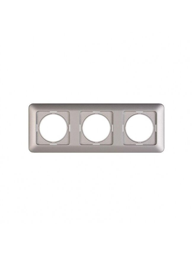 Trivietis rėmelis VILMA SL250, metalo spalvos Trivietis rėmelis VILMA SL250, metalo spalvos