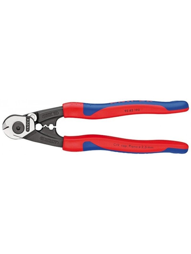 Troso žirklės 190mm D7mm, Knipex Troso žirklės 190mm D7mm, Knipex